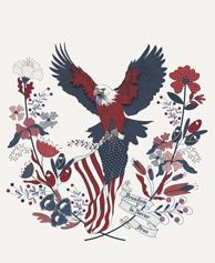 American Gatherings III Panel Cloud 49329-11