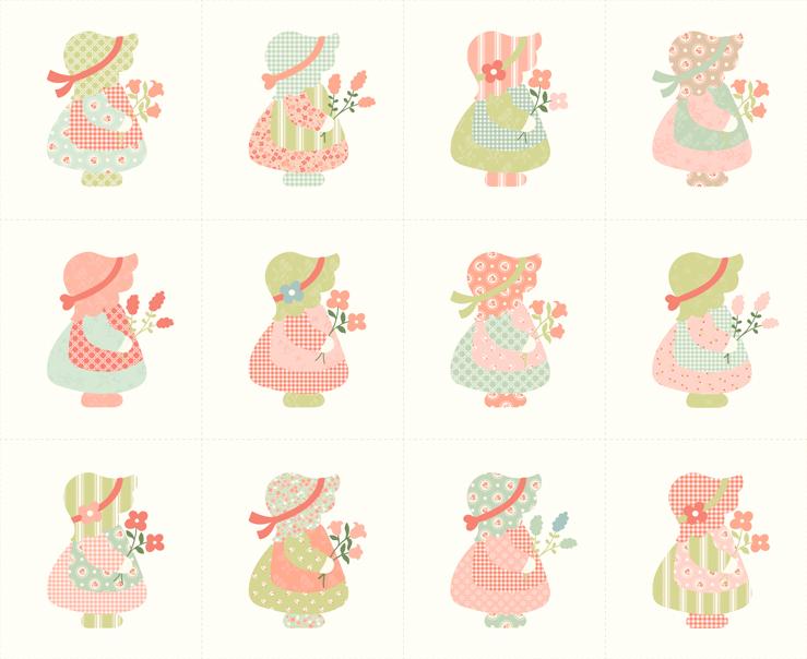 Sunbonnet Panel Porcelain 31770-11