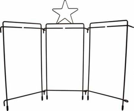 4in x 9in Tabletop With Star