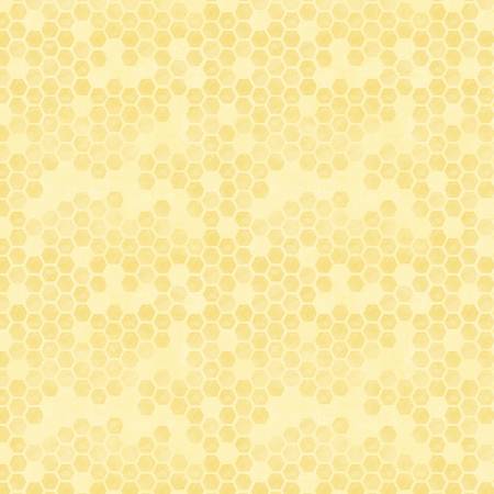 Bees & Blooms Yellow Honeycomb 89287-555