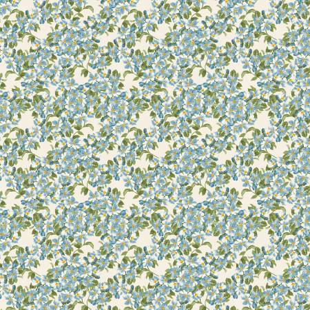 Blushing Meadow 89308-247 Cream/Blue Mini Bouquet Toss