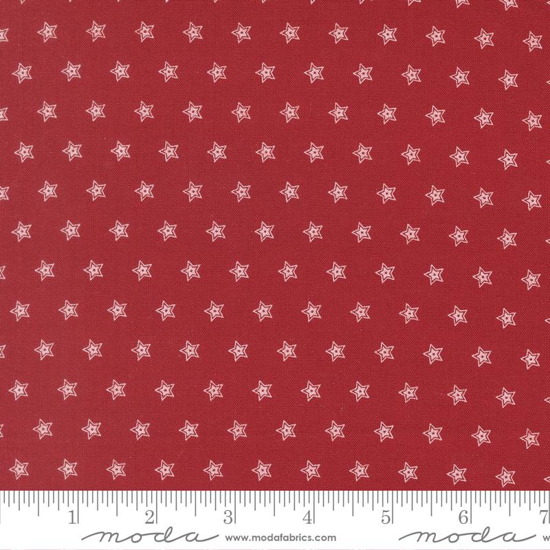 108" Wide Quilt Back - American Gather III Crimson 108036-12