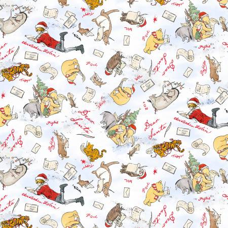 Christmas At Pooh Corner 9100-07 Snow Dear Santa