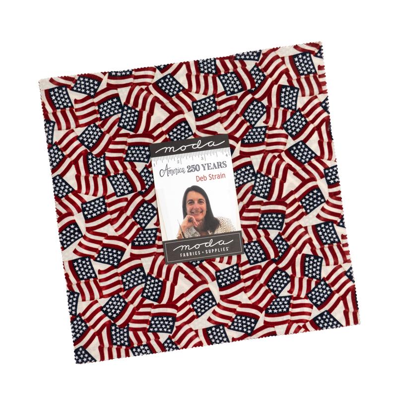 America 250 Years Layer CakeÂ® 56180LC Moda Precuts#1