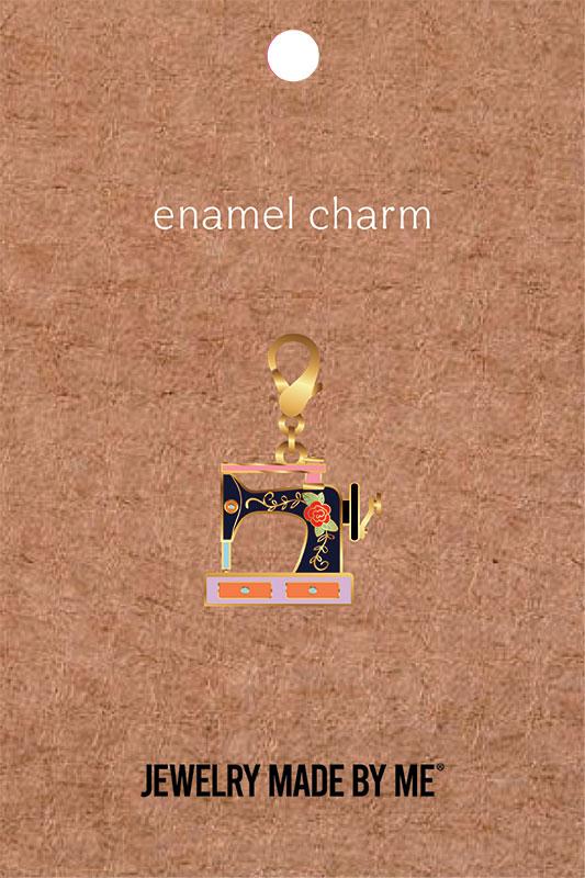 Sewing Machine Zipper Charm