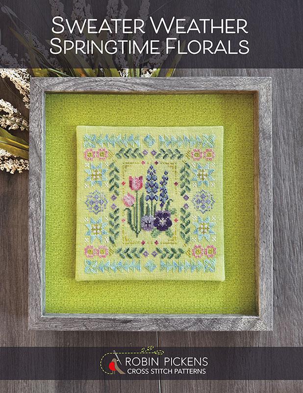 Sweater Weather Springtime Cross Stitch Pattern