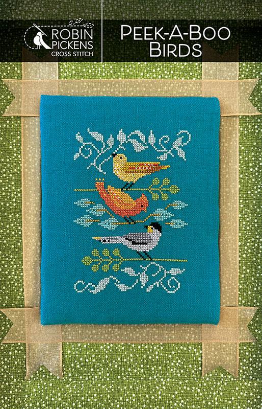 Peek-a-boo Birds Cross Stitch Pattern