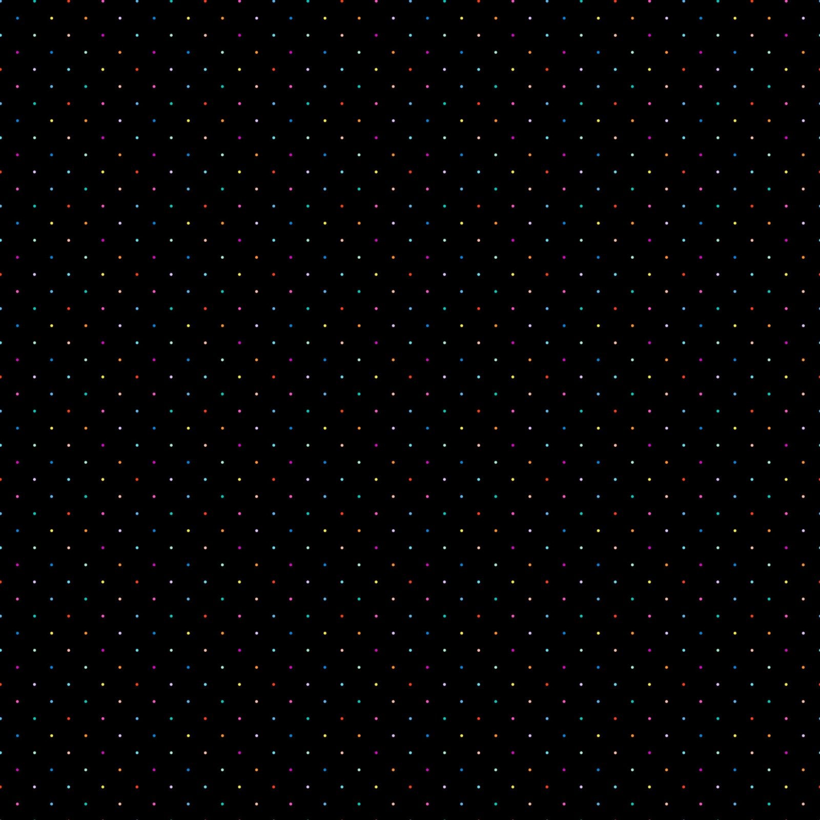 Dusk 92041-99 Black Multi Ditsy Dots