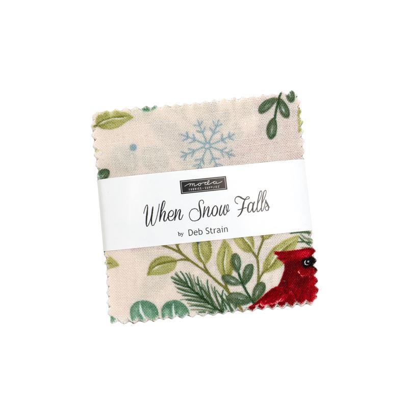 When Snow Falls Mini Charm