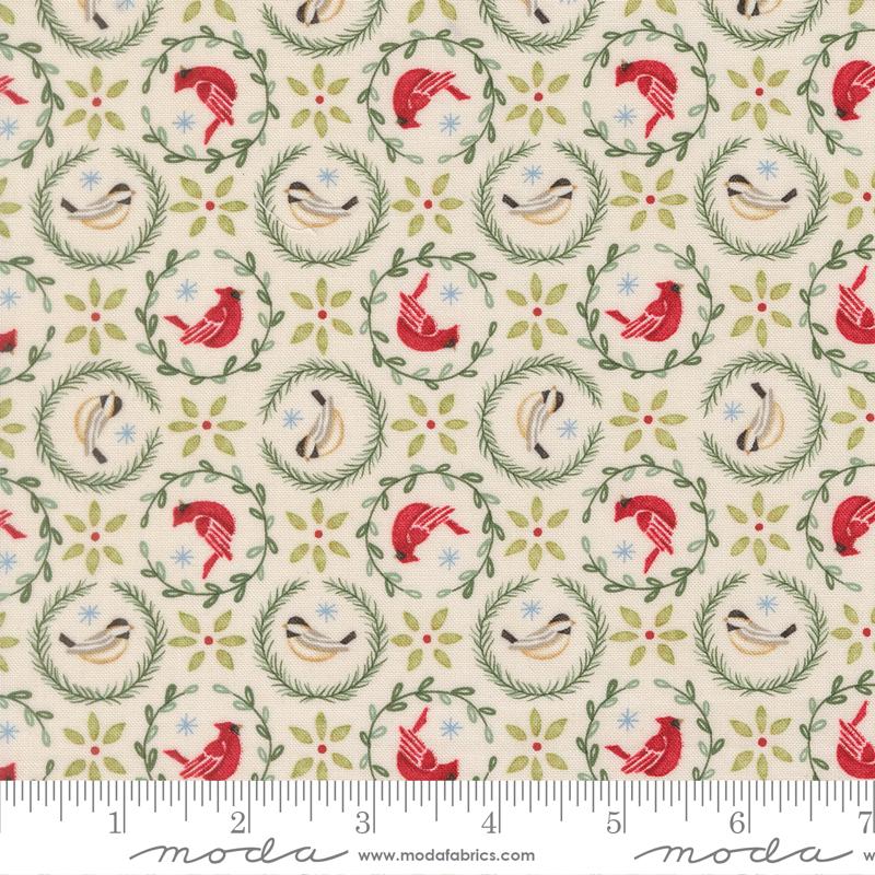 When Snow Falls Snowy White 56173 11 Moda #1
