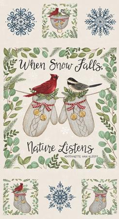 When Snow Falls 56178-11 Pan Snowy White