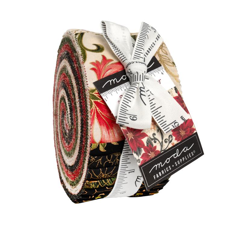 Merry Manor Metallic Jelly Roll