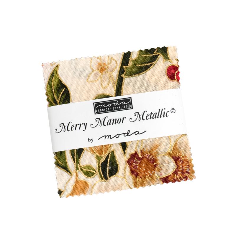 Merry Manor Metallic Mini Charm