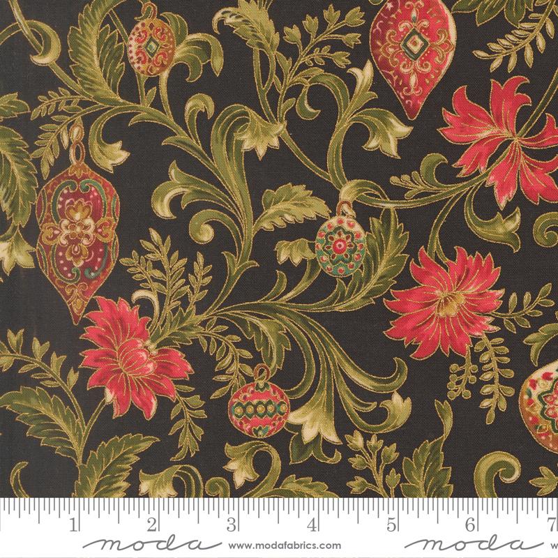 Merry Manor Metallic 33861-14M Ebony
