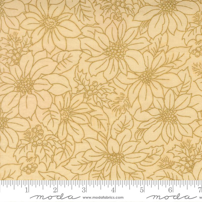 Merry Manor Metallic 33862-11M Cream