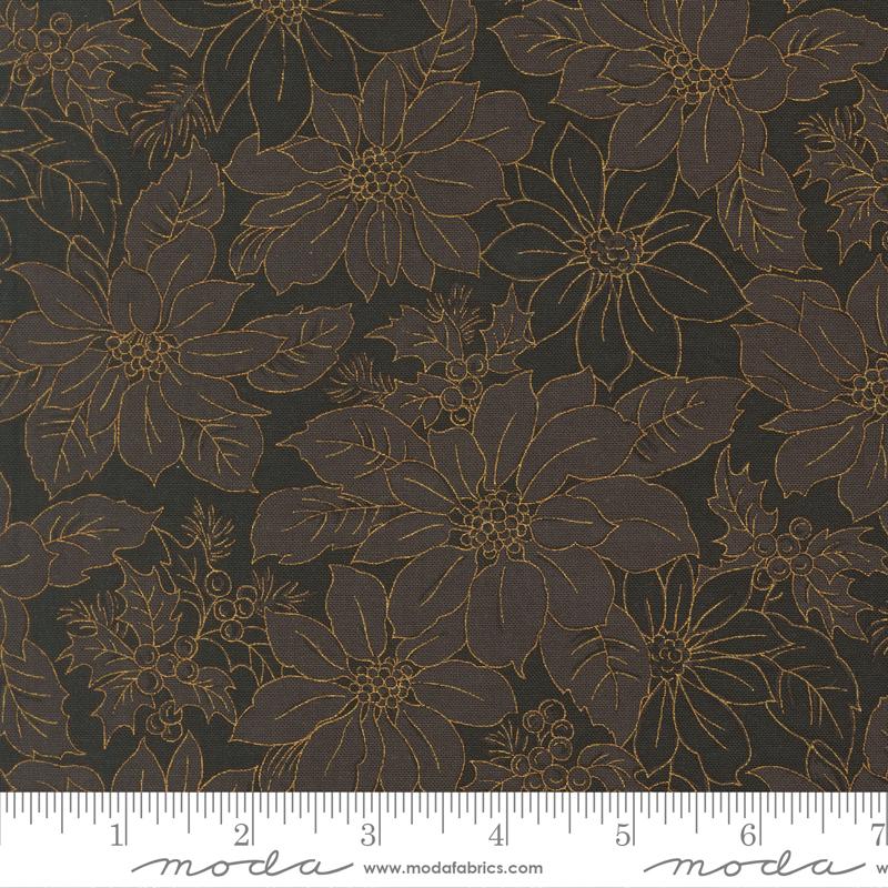 Merry Manor Metallic 33862-14M Ebony
