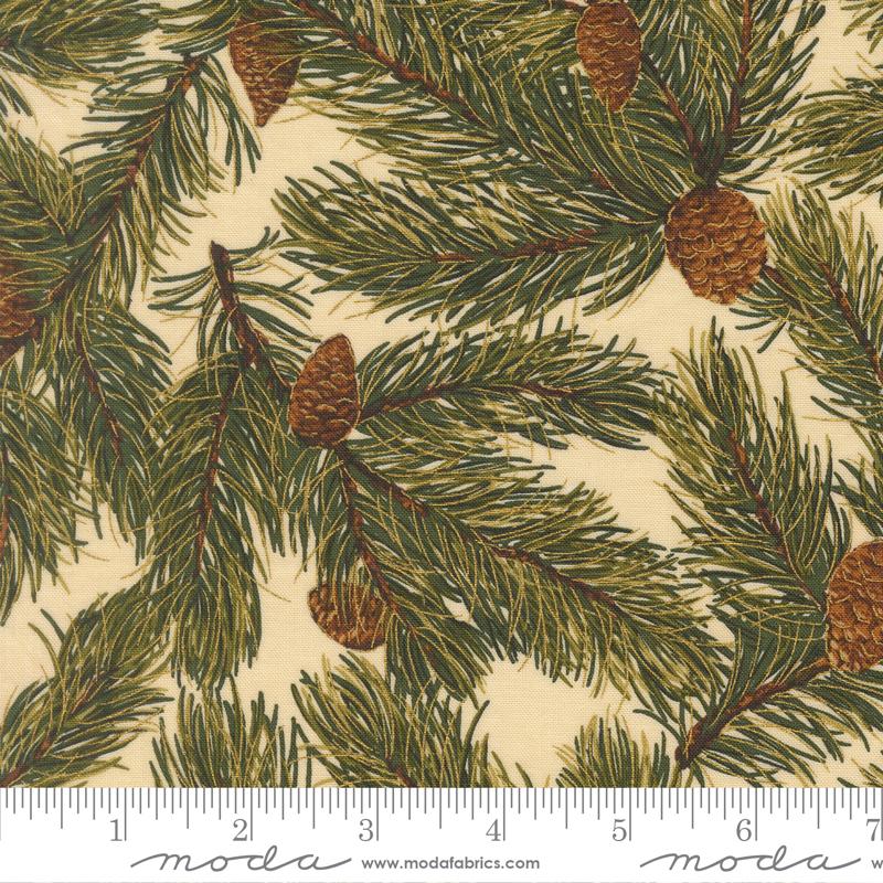 Merry Manor Metallic 33863-11M Cream