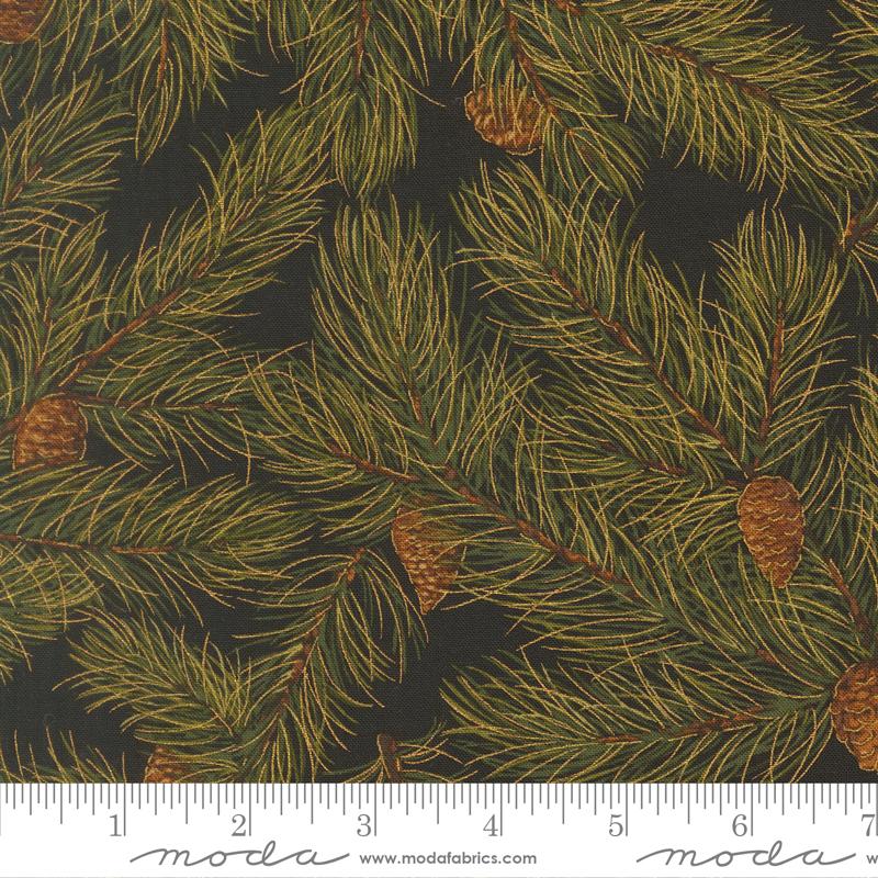Merry Manor Metallic 33863-14M Ebony