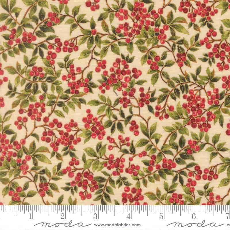 Merry Manor Metallic 33864-11M Cream