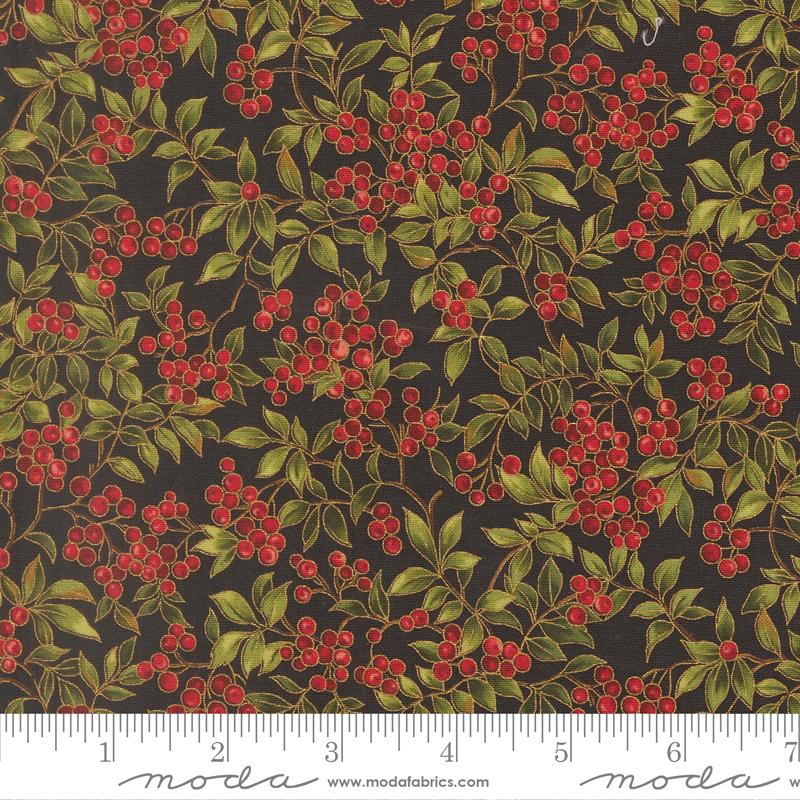 Merry Manor Metallic 33864-14M Ebony