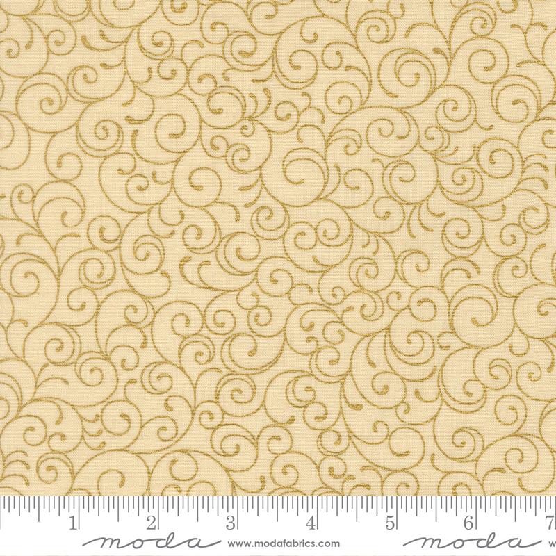 Merry Manor Metallic 33865-11M Cream