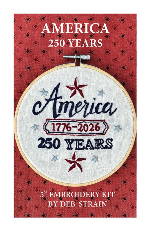 Embroidery Kit America 250 Years