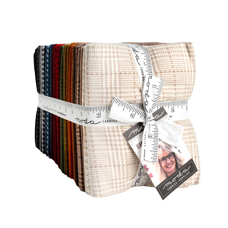 (32) Fat Quarter Bundle Flannel Gatherings Basics