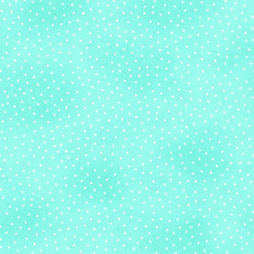 Teal Dot Flannel 9527-11