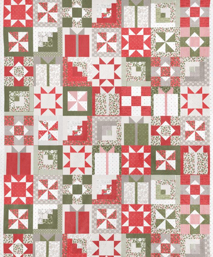Christmas Eve Cuddle Snow 5149-12QC (44" wide)