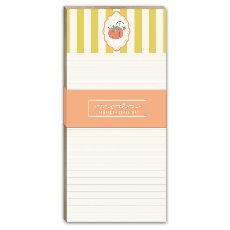 List Pad Frame Pin Cushion Lime