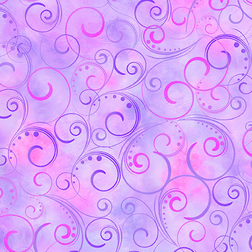 Swirling Splendor Lilac 9705W-26