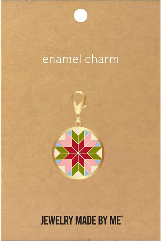 Charm Diamond Star Block