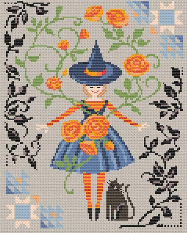 Garden Spells Cross Stitch