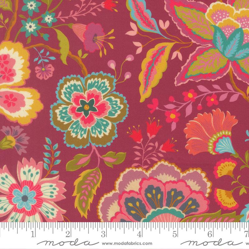 Sitara Jasmine Rose Wine 11980 20 Moda #1
