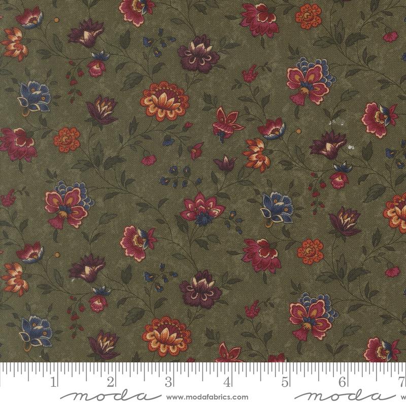 Honeysuckle Farm Leaf 9850 15 Moda #1