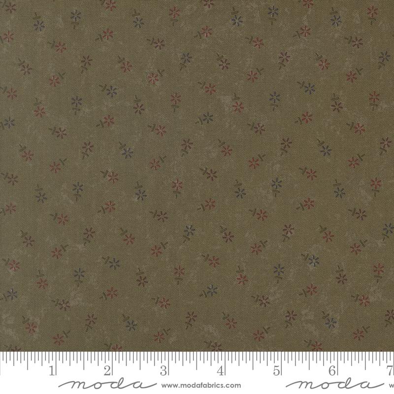 Honeysuckle Farm Leaf 9858 15 Moda #1