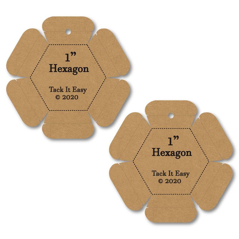 Tack it Easy Gadget 1" Hex for English Paper Piecing