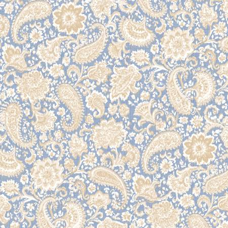 Radiance Light Denim Floral and Paisley 98742-412