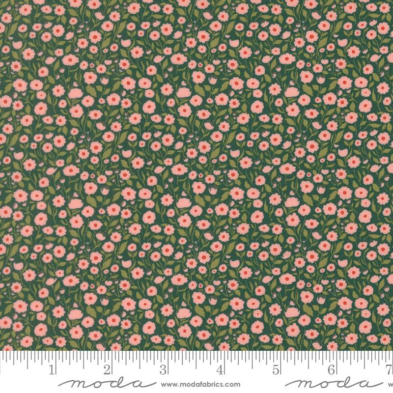 Garden Glam Teal 5271 18 Moda #1