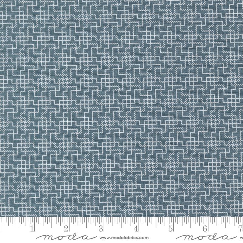 Wildflower Gather Blue Bonnet 49357 13 Moda #1