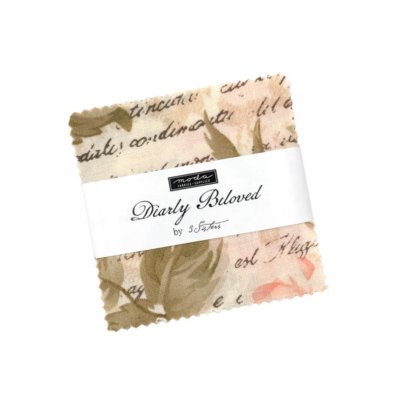 Dearly Beloved Mini Charm 44430MC Moda Precuts#1