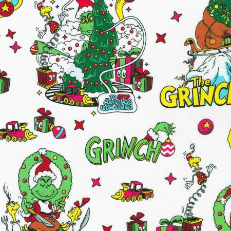 How the Grinch Stole Christmas White 23101-1