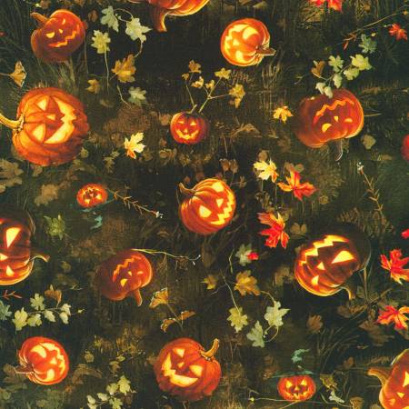 Moon Spell 23692-169 Earth Jack O Lanterns Leaves