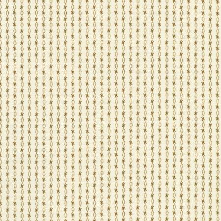 Life On Yale 23652-84 Cream Chain Stripe