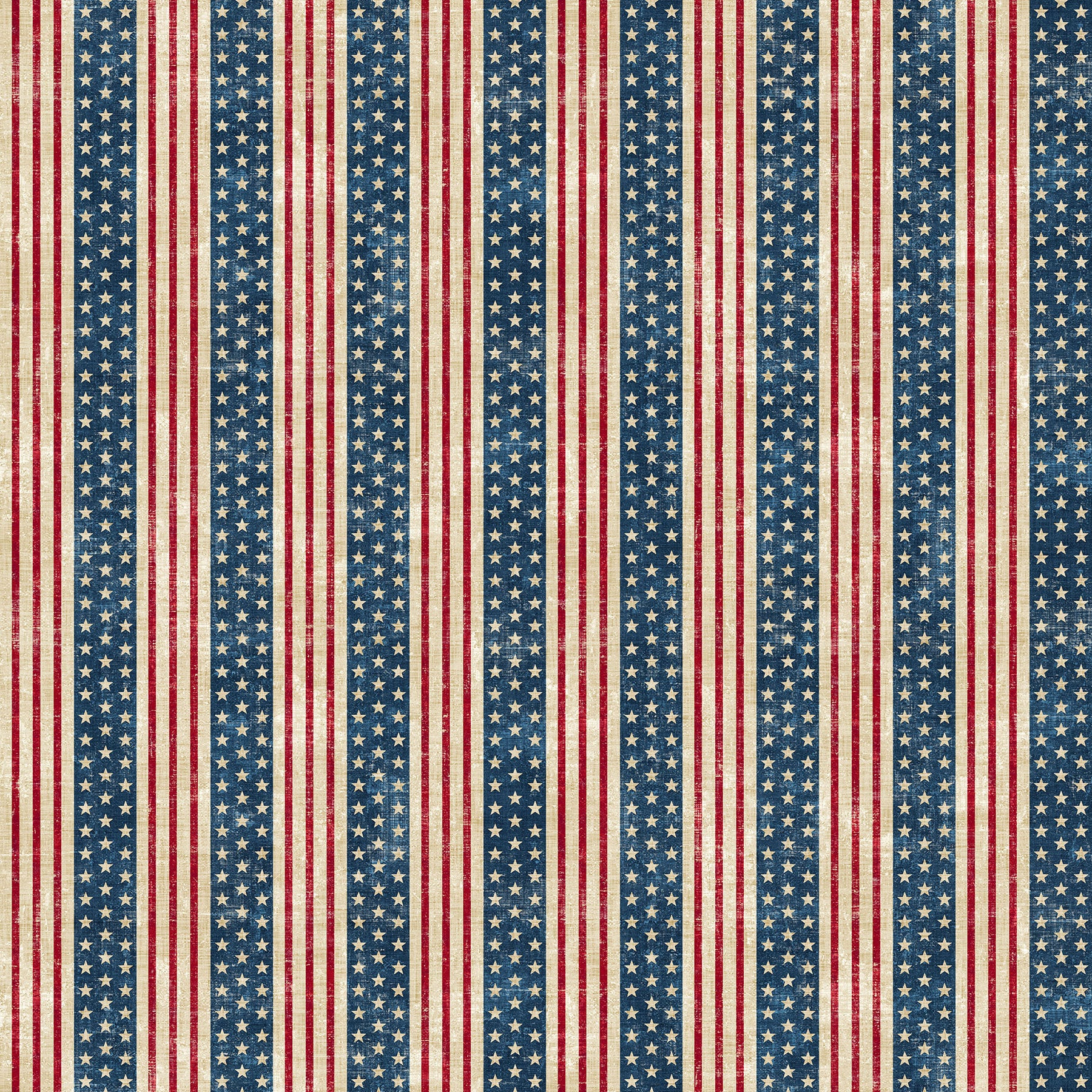 American Heartland 28734-11 Cream Multi Stripe