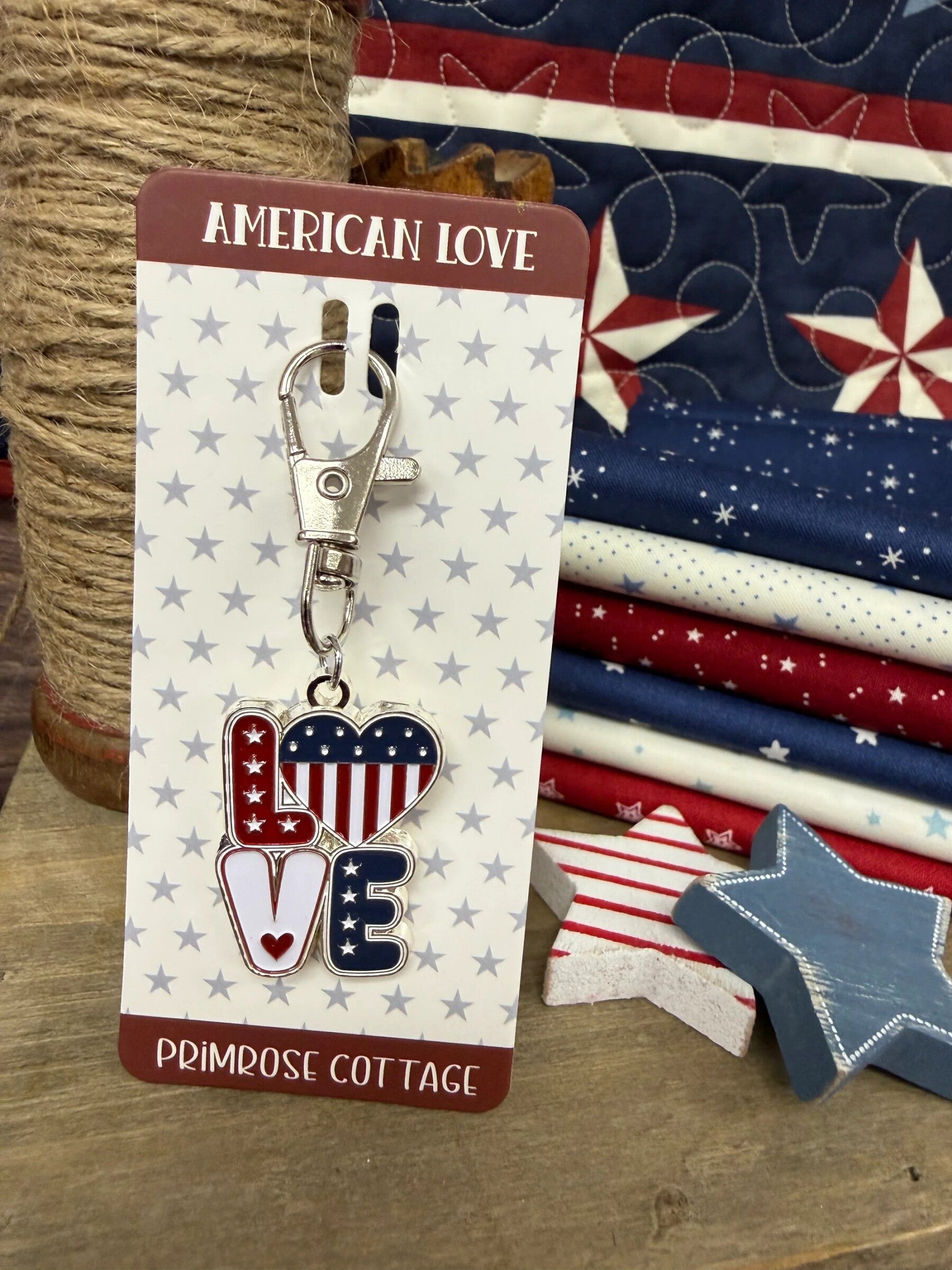 American Love Charm