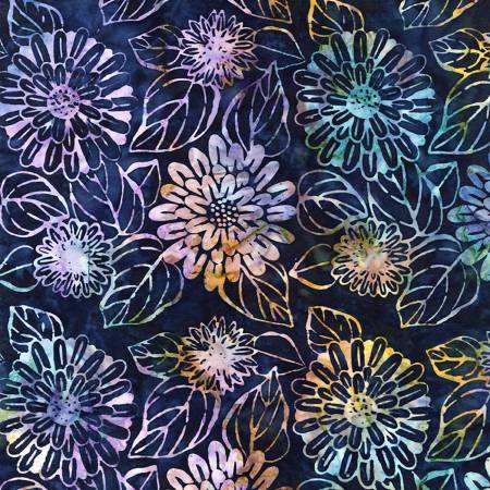 Arabella Large Dahlias Batik