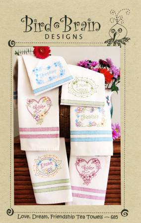 Love Dream Friendship Tea Towels