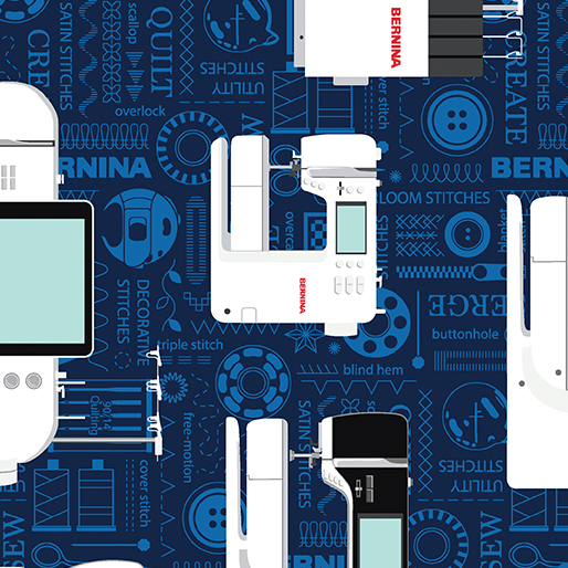 BERNINA Machines Indigo (Circa 2025) 17228-51