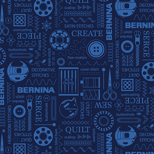 BERNINA Stitches Indigo (Circa 2025) 17229-51